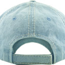  Distressed Sunshine & Whiskey Denim Hat - FREE SHIPPING