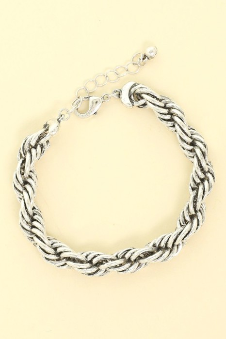 Chunky Rope Chain Bracelet