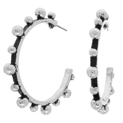 Western Bubble Hoop Earrings