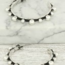  Western Bubble Hoop Earrings