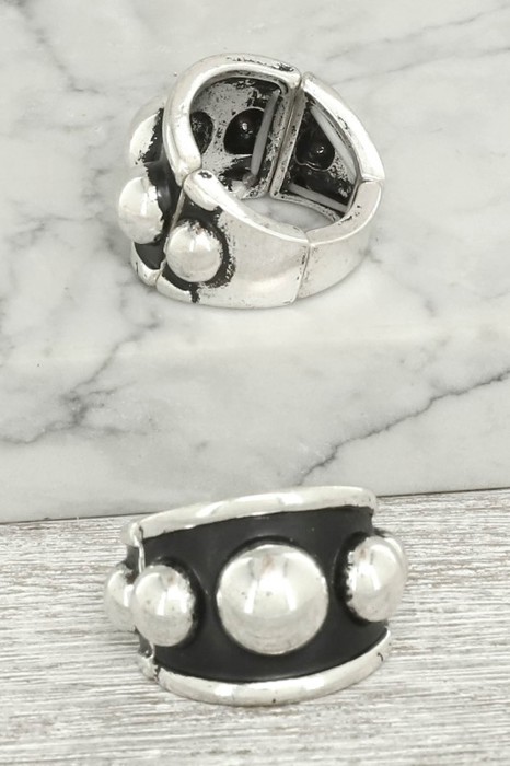 Dome Bubble Stretch Ring