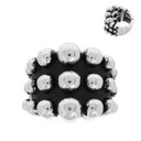  Multi Dome Bubble Stretch Ring