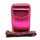 PINK Metallic Holiday Crossbody Guitar Strap Bags