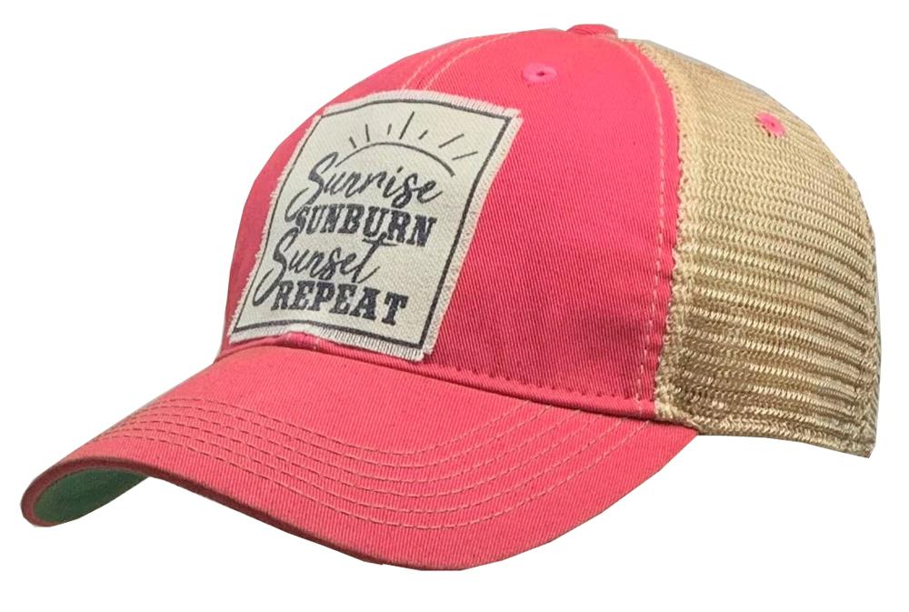 Sunrise SUNBURN Sunset REPEAT Hat