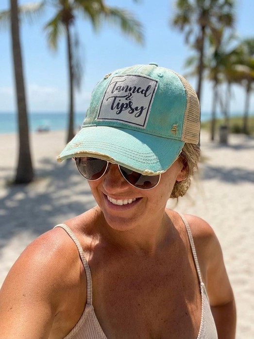 Tanned & Tipsy Trucker Hat