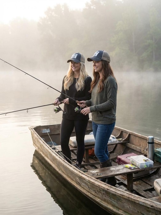 WEEKEND HOOKER FISHING TRUCKER HAT