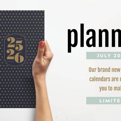 2025 - 2026 Academic Planners and Calendars