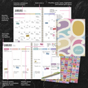  2026 Joyful Year Large Weekly Monthly Planner