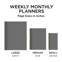  July 2025 - June 2026 Adventure Large Weekly Monthly Planner