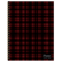  July 2025 - June 2026 Gwen Plaid Large Weekly Monthly Planner