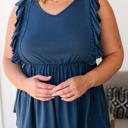 Small Before Now Ruffled Babydoll Top