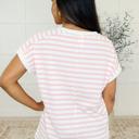  Chic Streak Dolman Sleeve Top in pink
