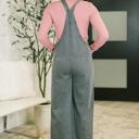  Exactly Where You Are Jumpsuit in Ash Black