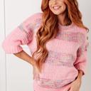  In the Cards Striped Sweater
