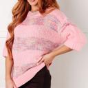 Medium In the Cards Striped Sweater