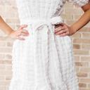  On Cloud Nine Bubble Midi Dress