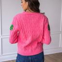  Sequin Trees Cardigan