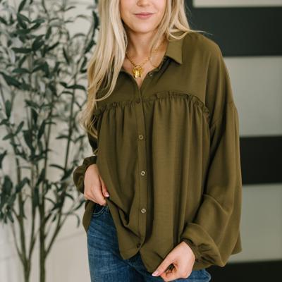 She's Got A Way Button Down Blouse