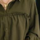 Small She's Got A Way Button Down Blouse