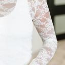  Sheer Intentions Lace Layering Top in Ivory