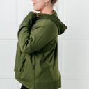 Simple Snug Snap Hooded Pullover