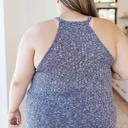  Small Talk Ribbed Halter Top 