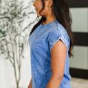 Small Top That Mineral Wash Tee in Classic Blue