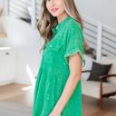 Small Working In The Garden Button Up Peplum Blouse