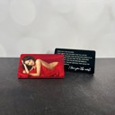  Love You Most Color Wallet Card with Photo on Back | Keepsake Gift for Him