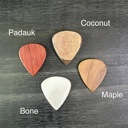  Custom Engraved Guitar Pick with Wooden Magnetic Box