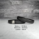  Unisex Stainless Steel Black PU Leather Braided Bracelet