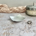 Pewter Handmade Modern Copper Jewelry and Ring Dish; Two Finish Options