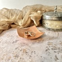 Copper Handmade Modern Copper Jewelry and Ring Dish; Two Finish Options
