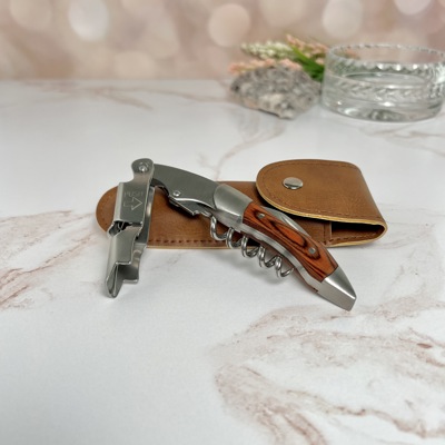 Stainless Steel Professional Series Corkscrew | Hostess Gift | Wedding or Anniversary Gift