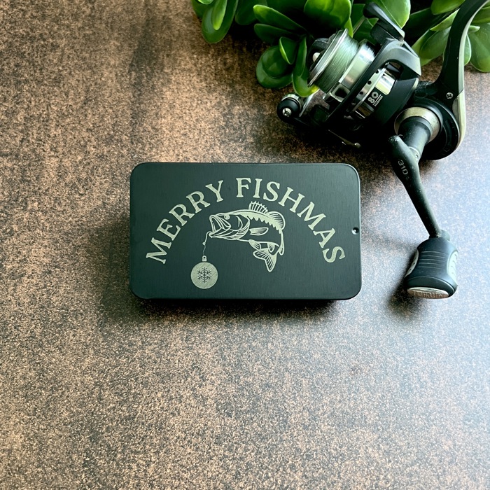 Christmas Gift Set for Grandpa From Grandkids, Reel Cool Grandpa and Gone Fishin' Engraved Lures