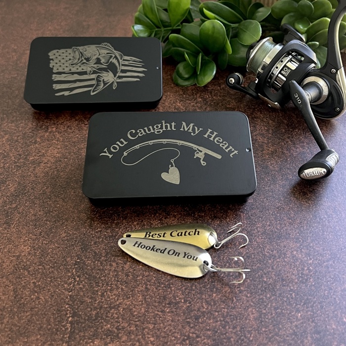 Hooked on You Anniversary Lure Gift for Him