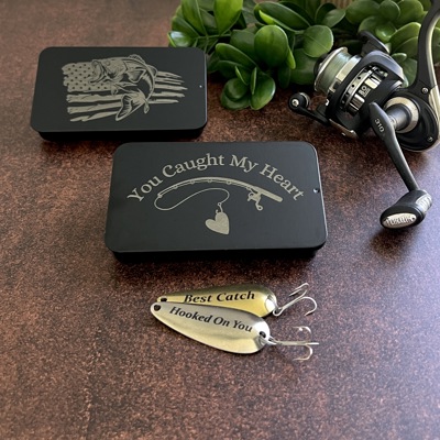 Hooked on You Anniversary Lure Gift for Him