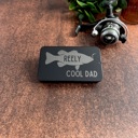  Fishing Gift Set for Dad; Father's Day Set of Two Fishing Lures in Metal Tin