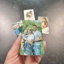  Personalized Color Photo and Text Metal Wallet Insert Card | Thoughtful Keepsake Gift for Him