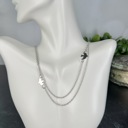  Layered Serenity Dove Pendant Necklace