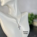 Classic Cross Geometric Necklace Collection - 6 Unique Styles