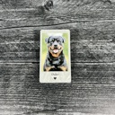  Polaroid Metal Wallet Card with Custom Message and Leather Gift Pouch or Gift Box | Gift for Him