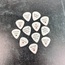  Two Personalized Photo Guitar Picks with Text on Back | Custom Keepsake Gift for Music Lovers