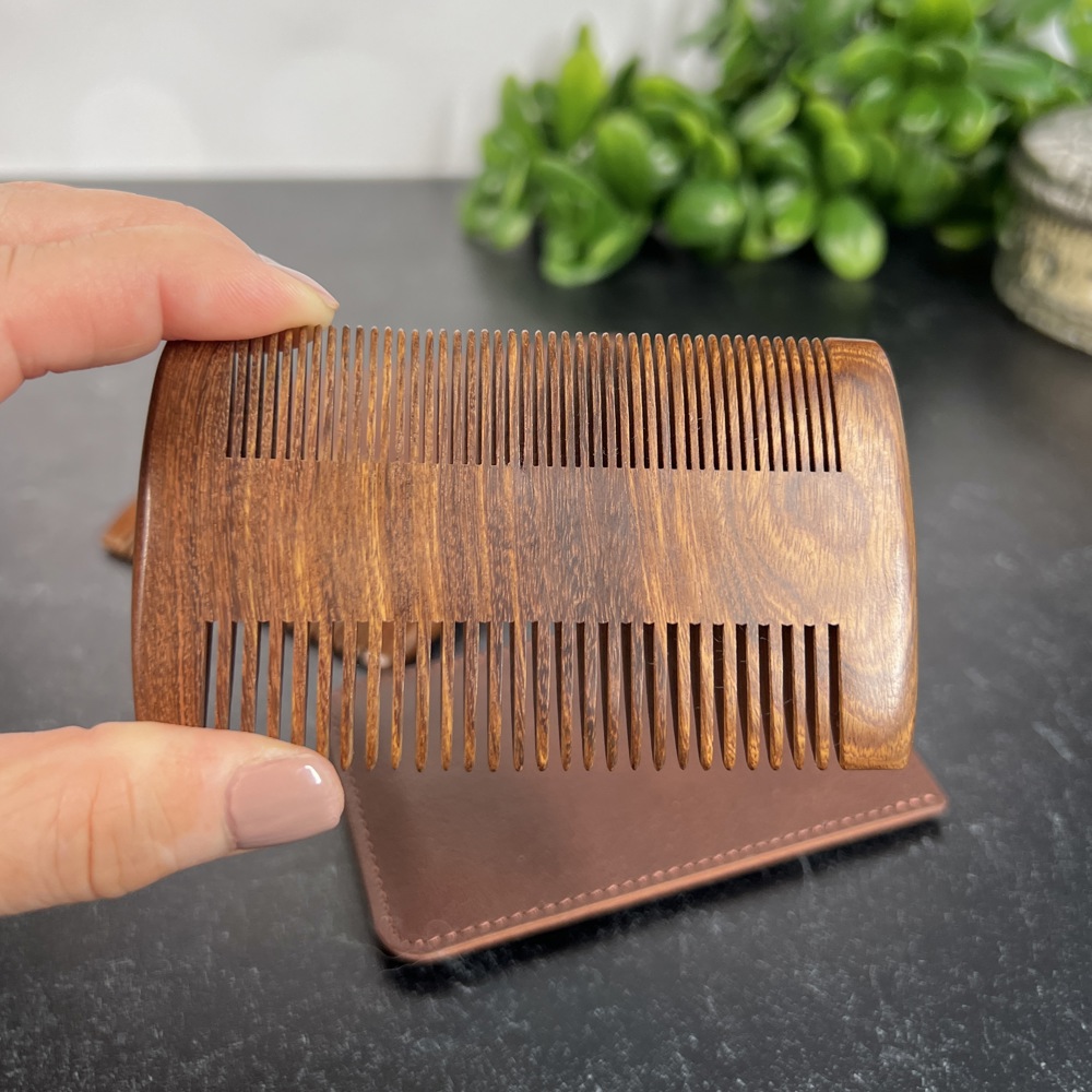 Custom Engraved Beard Comb