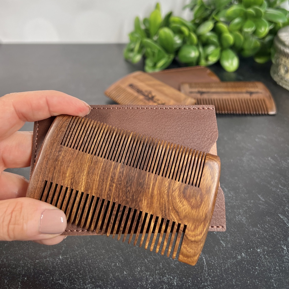 Custom Engraved Beard Comb