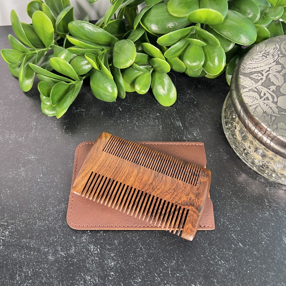 Custom Engraved Beard Comb