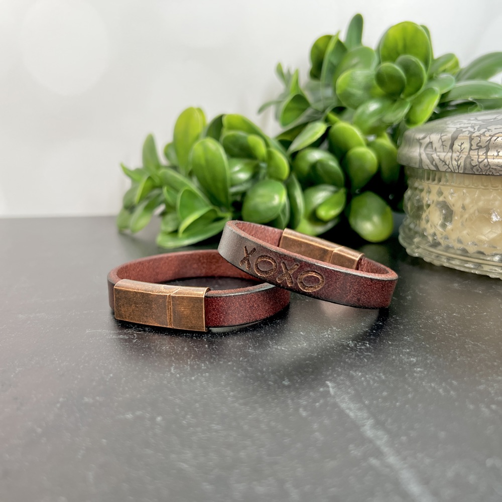 Premium Leather Customized Cuff Bracelet