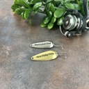  Fishing Gift Set for Dad; Father's Day Set of Two Fishing Lures in Metal Tin