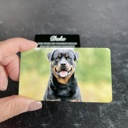  Personalized Color Photo and Text Metal Wallet Insert Card | Thoughtful Keepsake Gift for Him