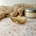  Handmade Modern Copper Jewelry and Ring Dish; Two Finish Options